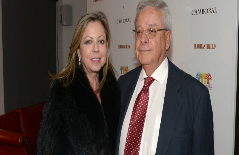 Clemencia Caro de Jiménez y Augusto Jiménez.