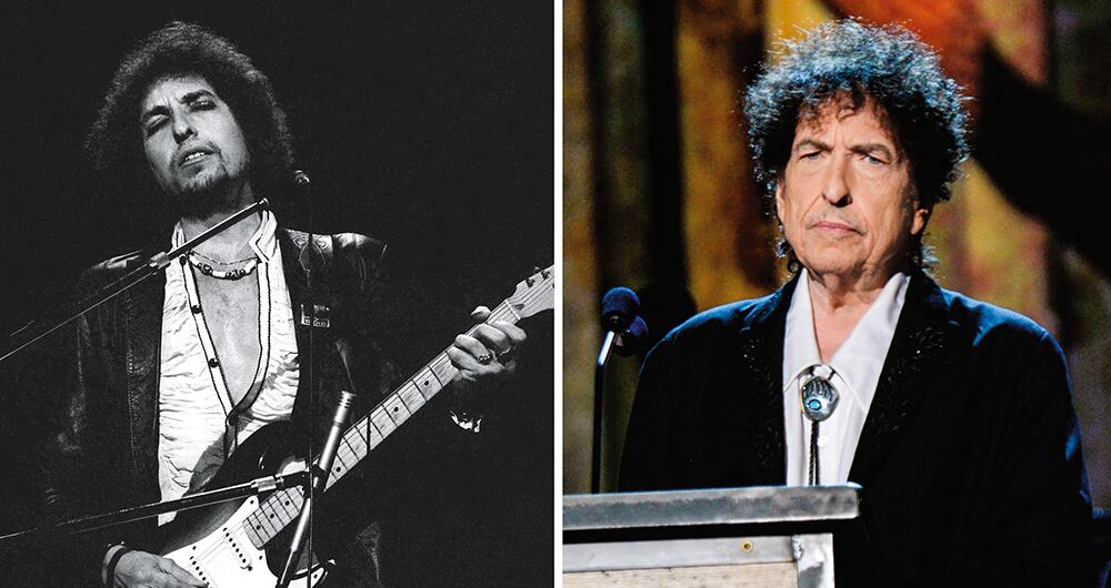 Jacques Levy, izquierda, escribió diez canciones con Bob Dylan en 1976, por lo cual su viuda le pedía un porcentaje de la venta de su catálogo a Universal. 