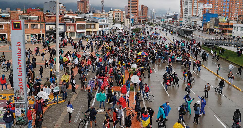   La marcha es convocada por líderes del Pacto Histórico y por las centrales sindicales que respaldan a Gustavo Petro.