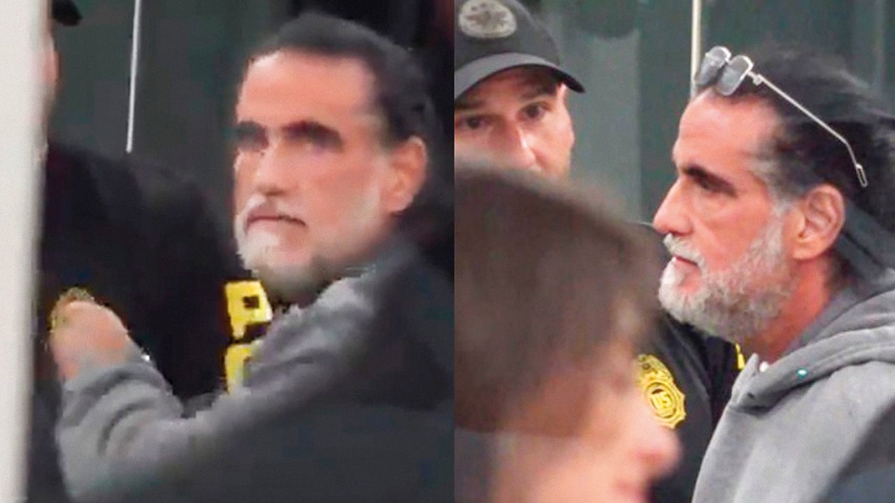 Álex Saab al llegar a Miami tras ser extraditado.