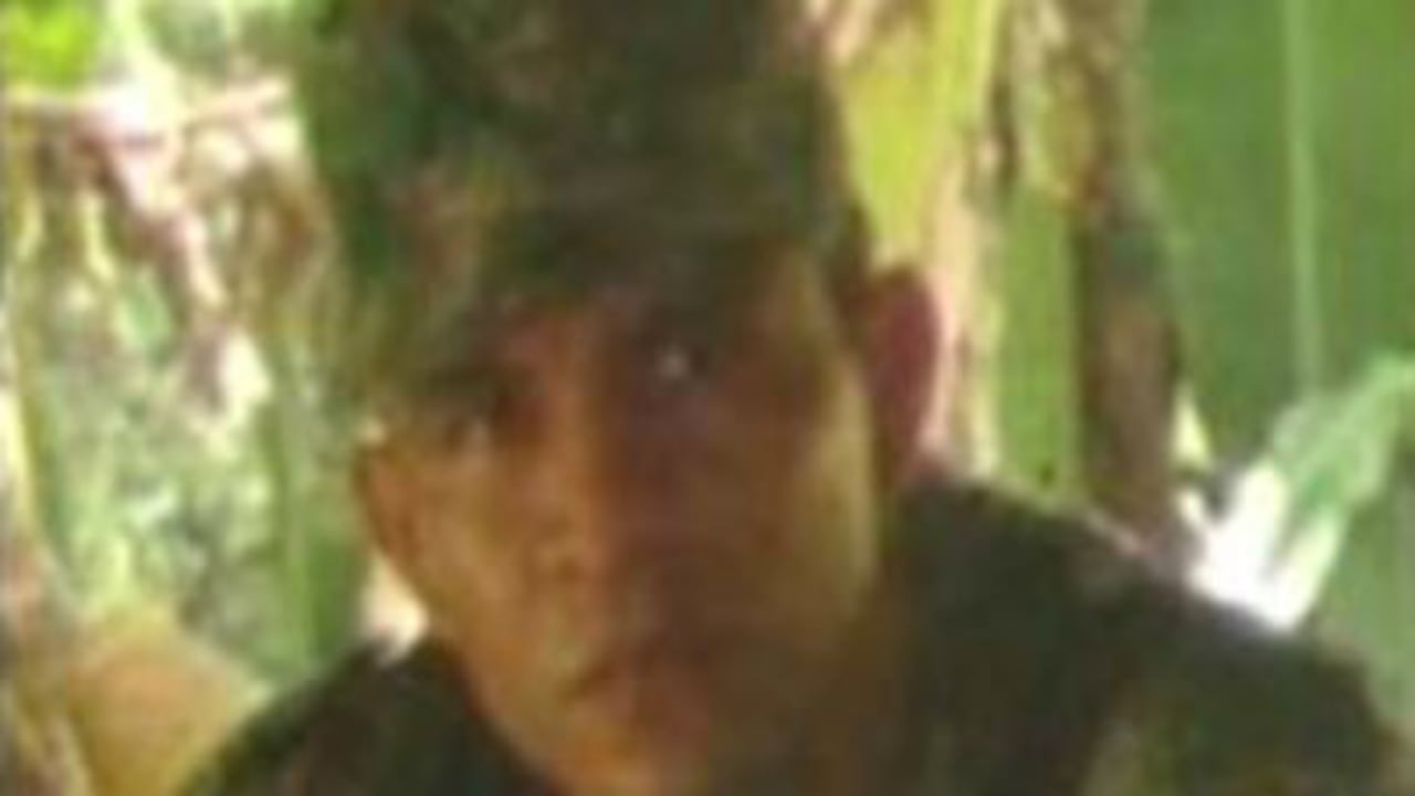 Efraín González, alias 'Pateñame', murió tras un bombardeo de la Fuerza Aérea en Anqtioquia.