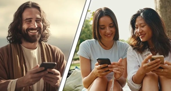 Inteligencia artificial permite hablar con Jesús.