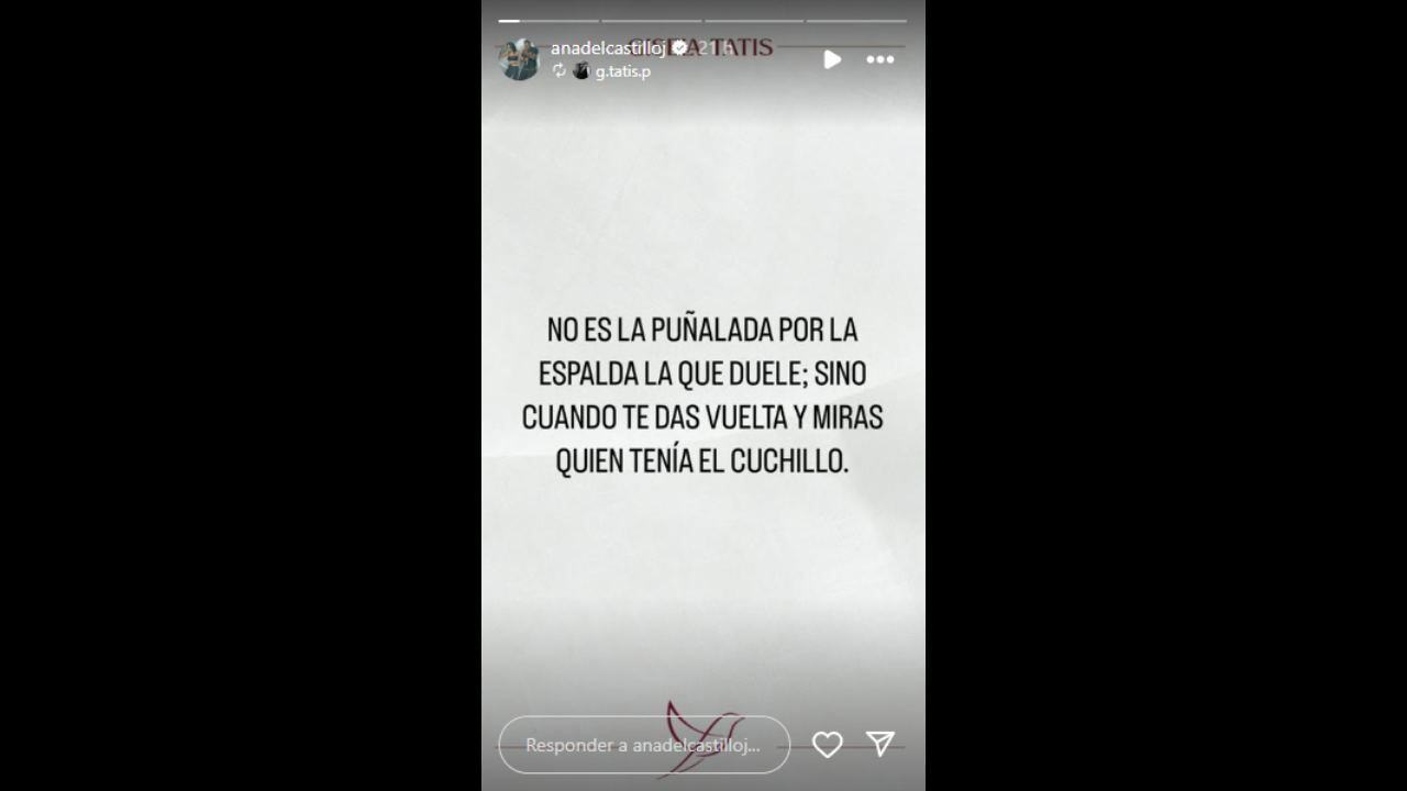 Ana del Castillo soltó mensaje que muchos relacionaron con la salida de integrantes de su equipo.