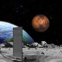 Una imagen conceptual del Proyecto de Energía de Fisión en Superficie de la Nasa.