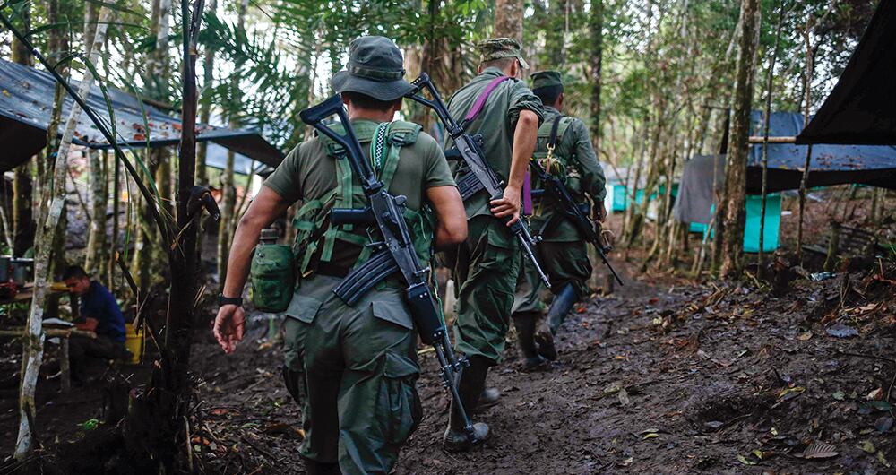 Las disidencias de las Farc tiene asediadas a varias poblaciones del país. 