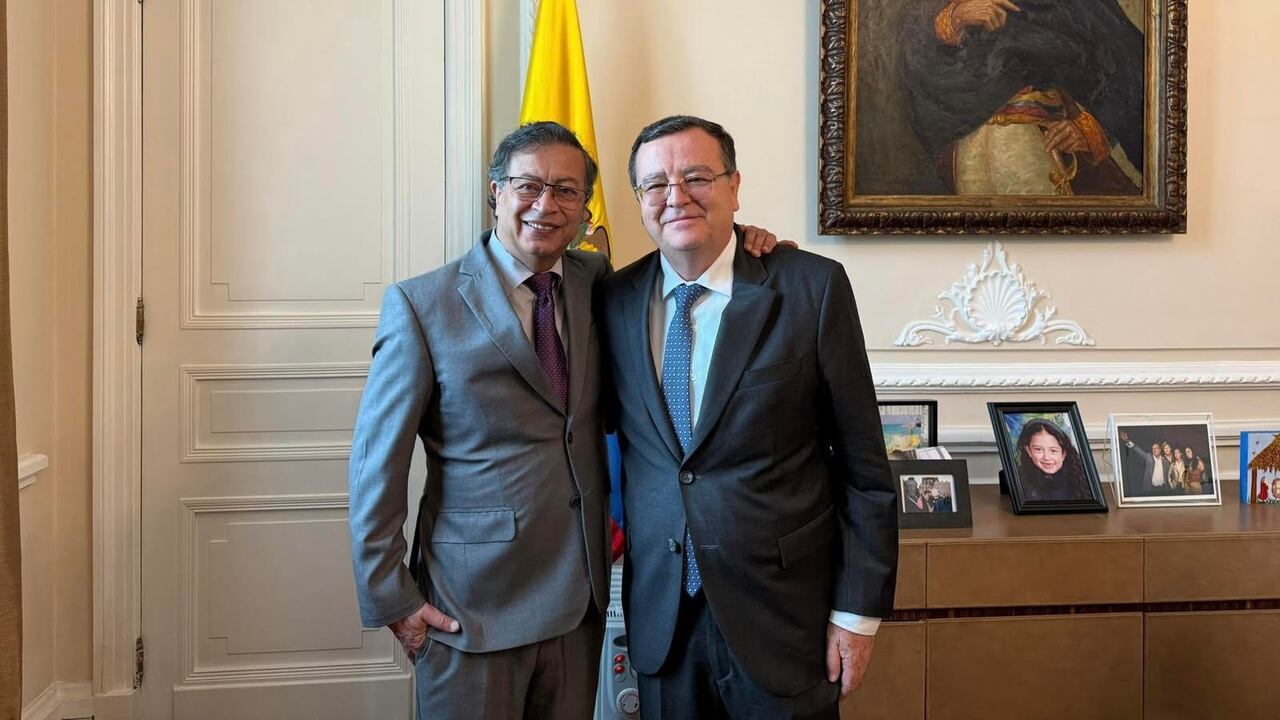 Gustavo Petro y Alejandro Ramelli
