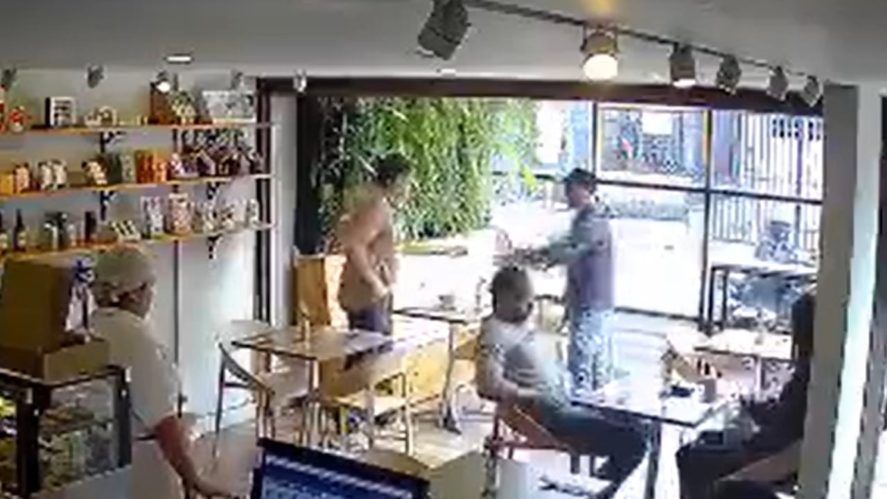 Robo en restaurante de Bogotá