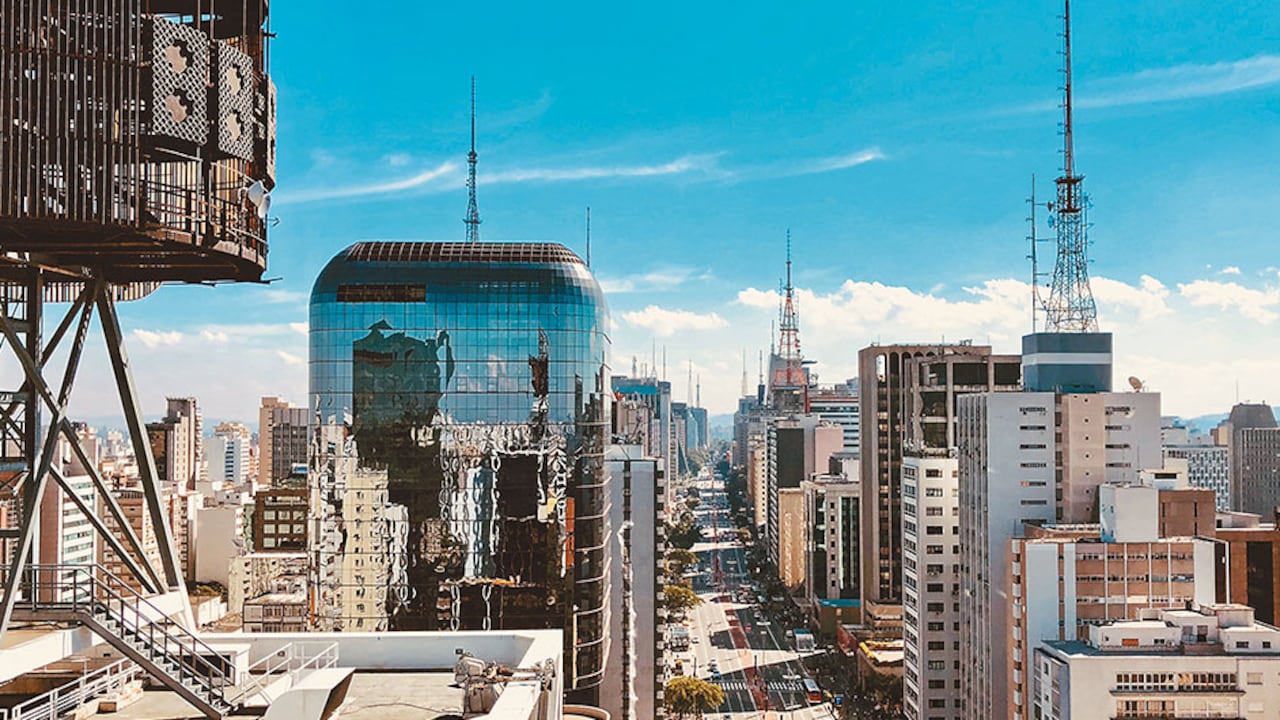 Postal de São Paulo.