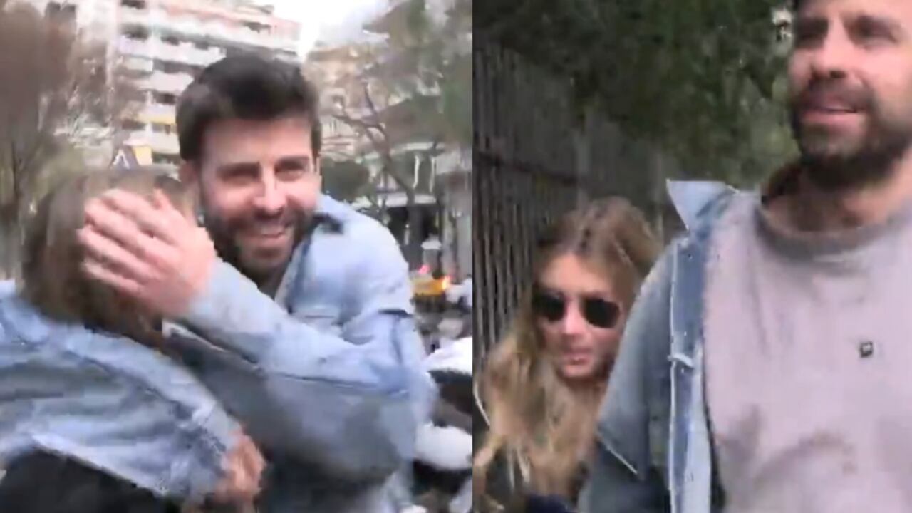 La joven se dio un fuerte golpe mientras caminaba con el exfutbolista por las calles de Barcelona.