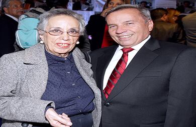 María del Rosario Ortiz Santos y Henry Laguado.