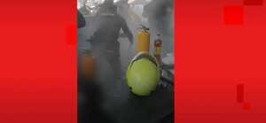 Incendio en estación de Policía en Soacha