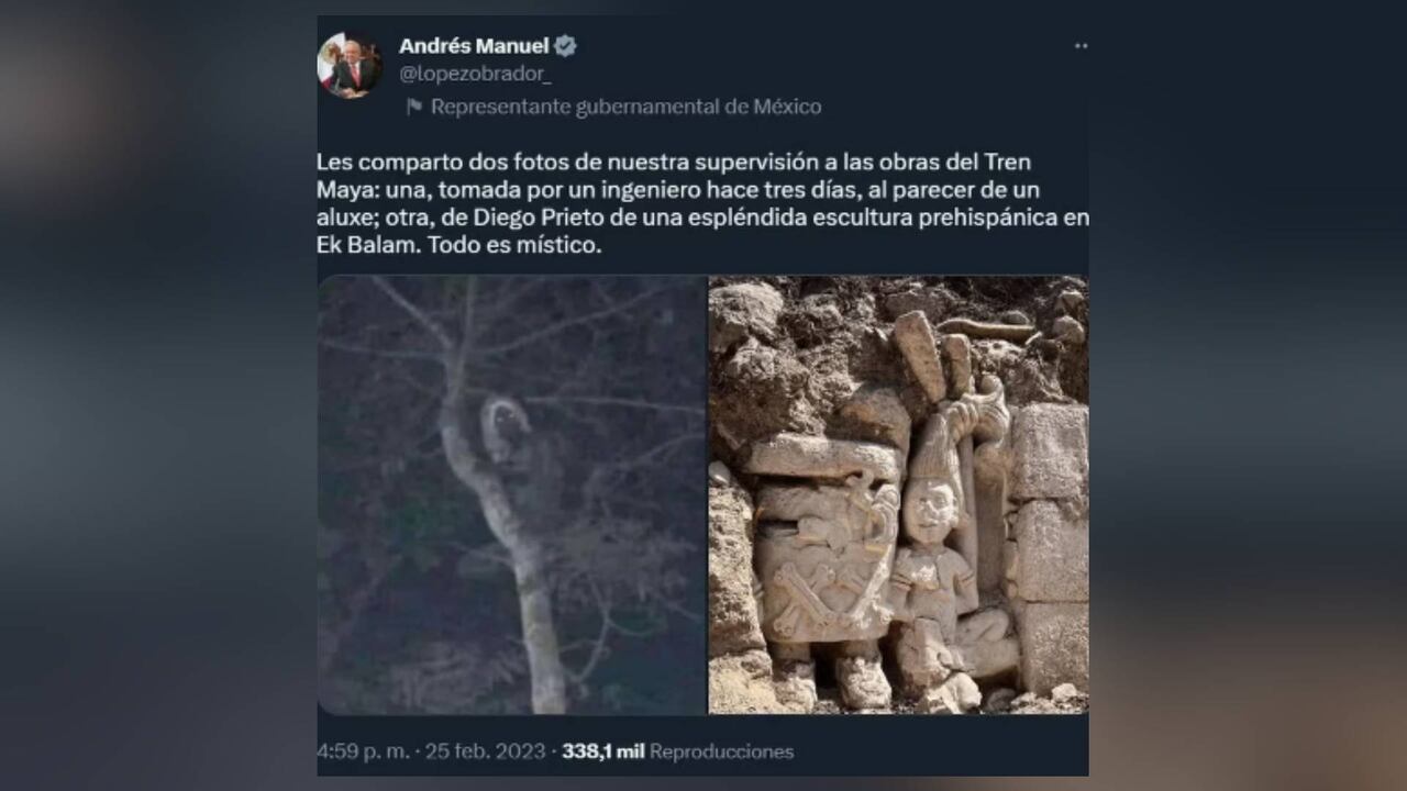 Imagen difundida en @lopezobrador_