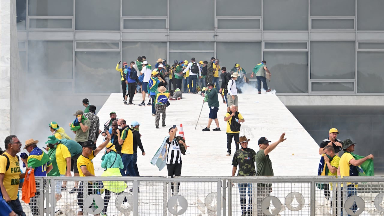 Partidarios del expresidente Jair Bolsonaro