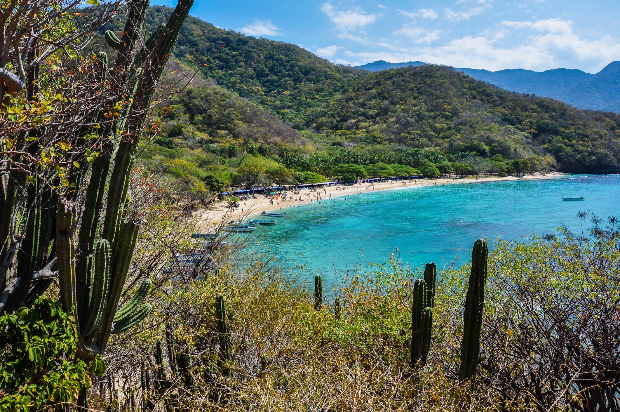 Crystal Beach at Tayrona National Park