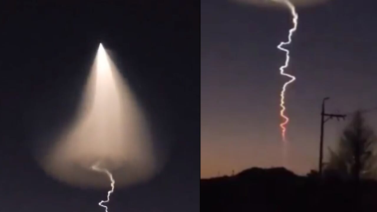 Estas fueron las imágenes que provocaron pánico entre los habitantes de Cora del Sur.