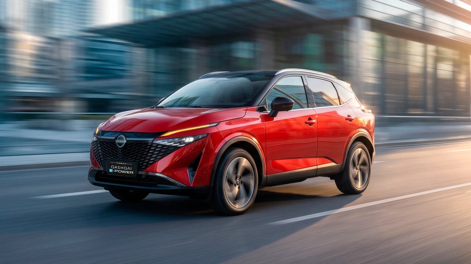 El sistema e-POWER impulsa las ruedas con un motor eléctrico, mientras el motor a combustión funciona como generador de energía.