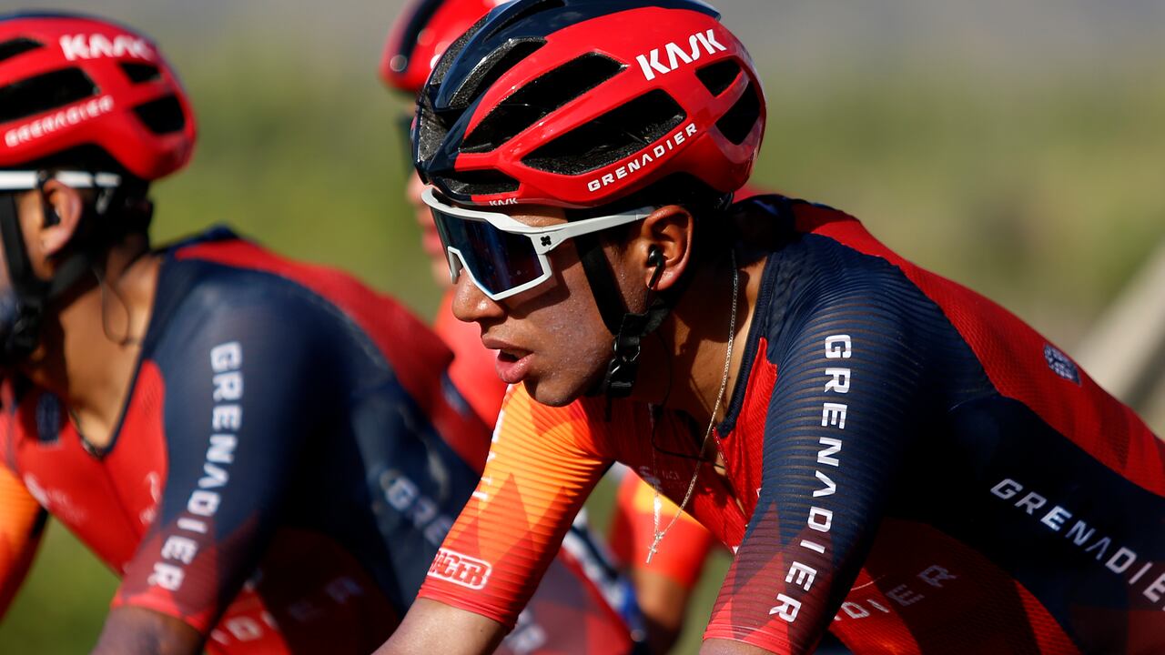 Egan Bernal está corriendo la Vuelta a San Juan 2023