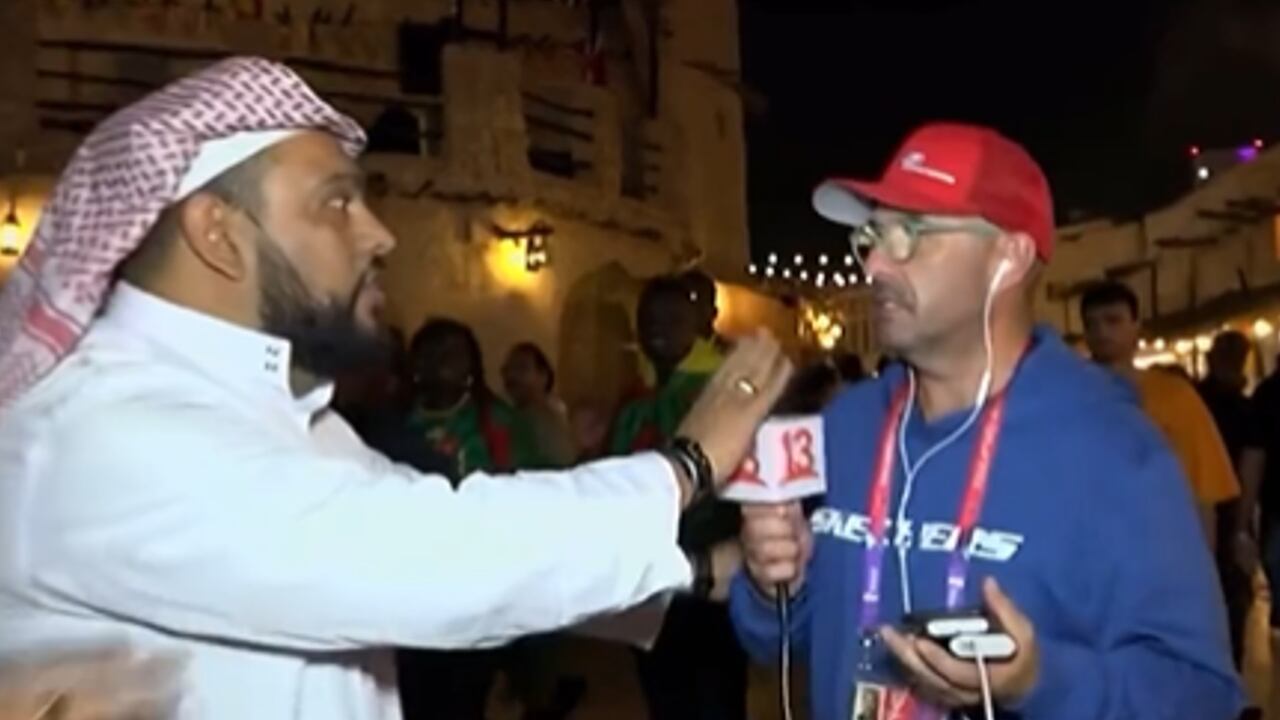 Broma a periodista chileno