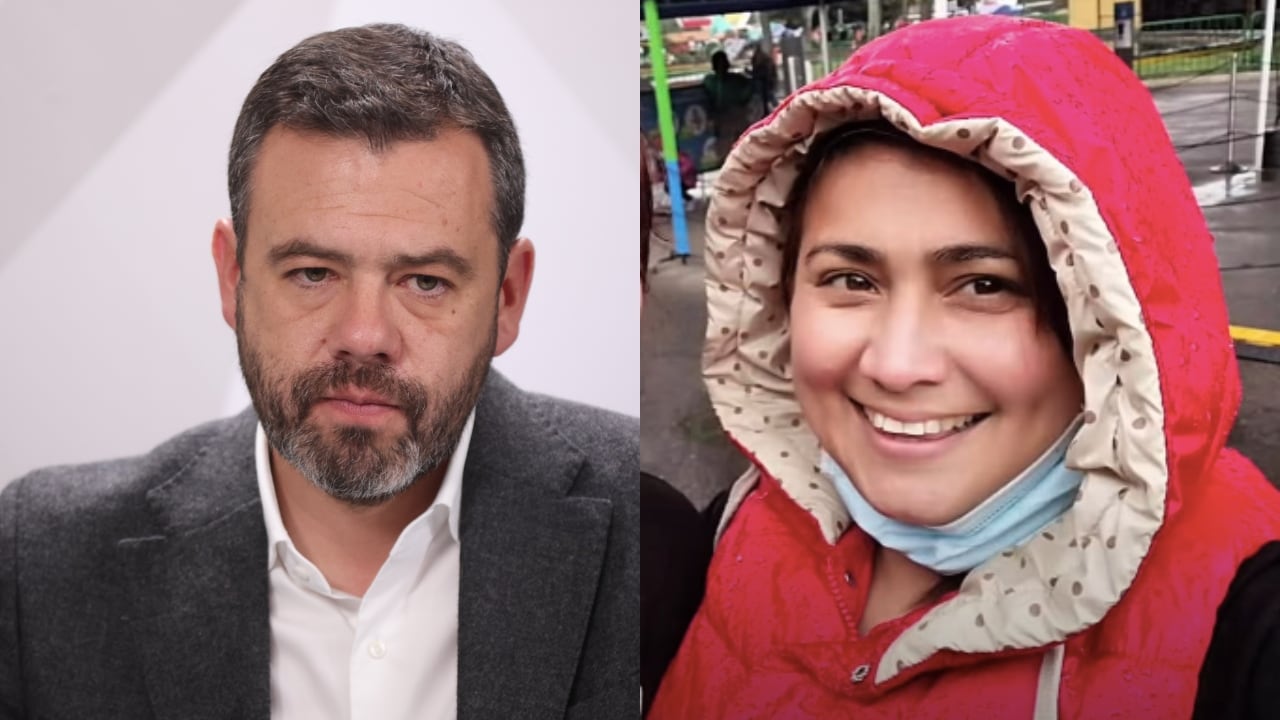Carlos Fernando Galán y Yulixa Toloza.