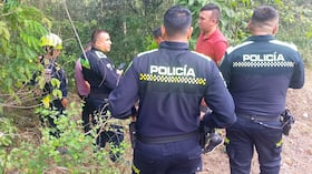 Zona donde fue encontrado el cuerpo que pertenecería a Yulixa Toloza.
