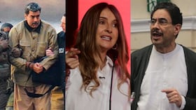 De izquierda a derecha: Nicolás Maduro, Paloma Valencia e Iván Cepeda.