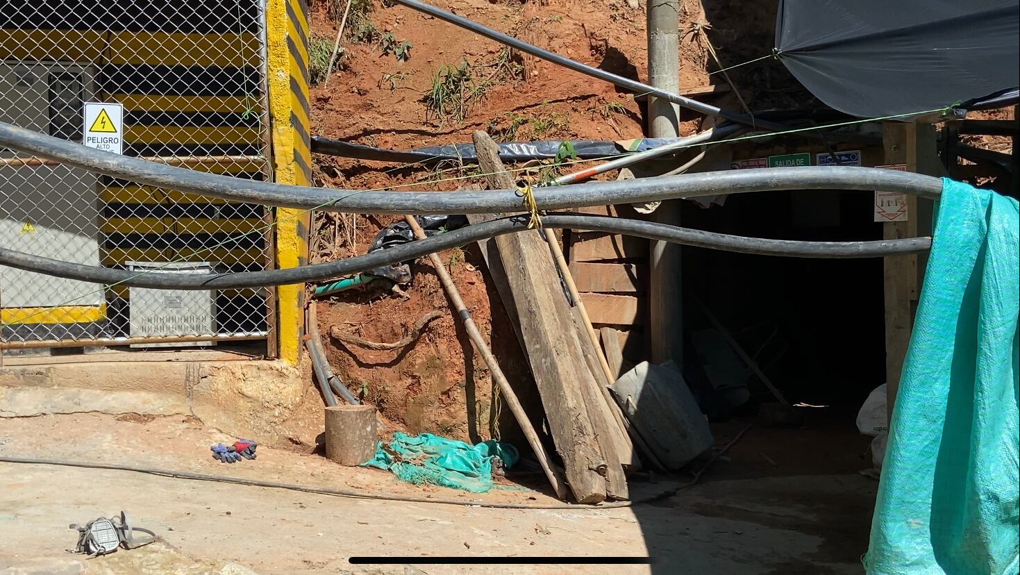 La mina de oro La Virgen la están ampliando. SEMANA llegó hasta el lugar.