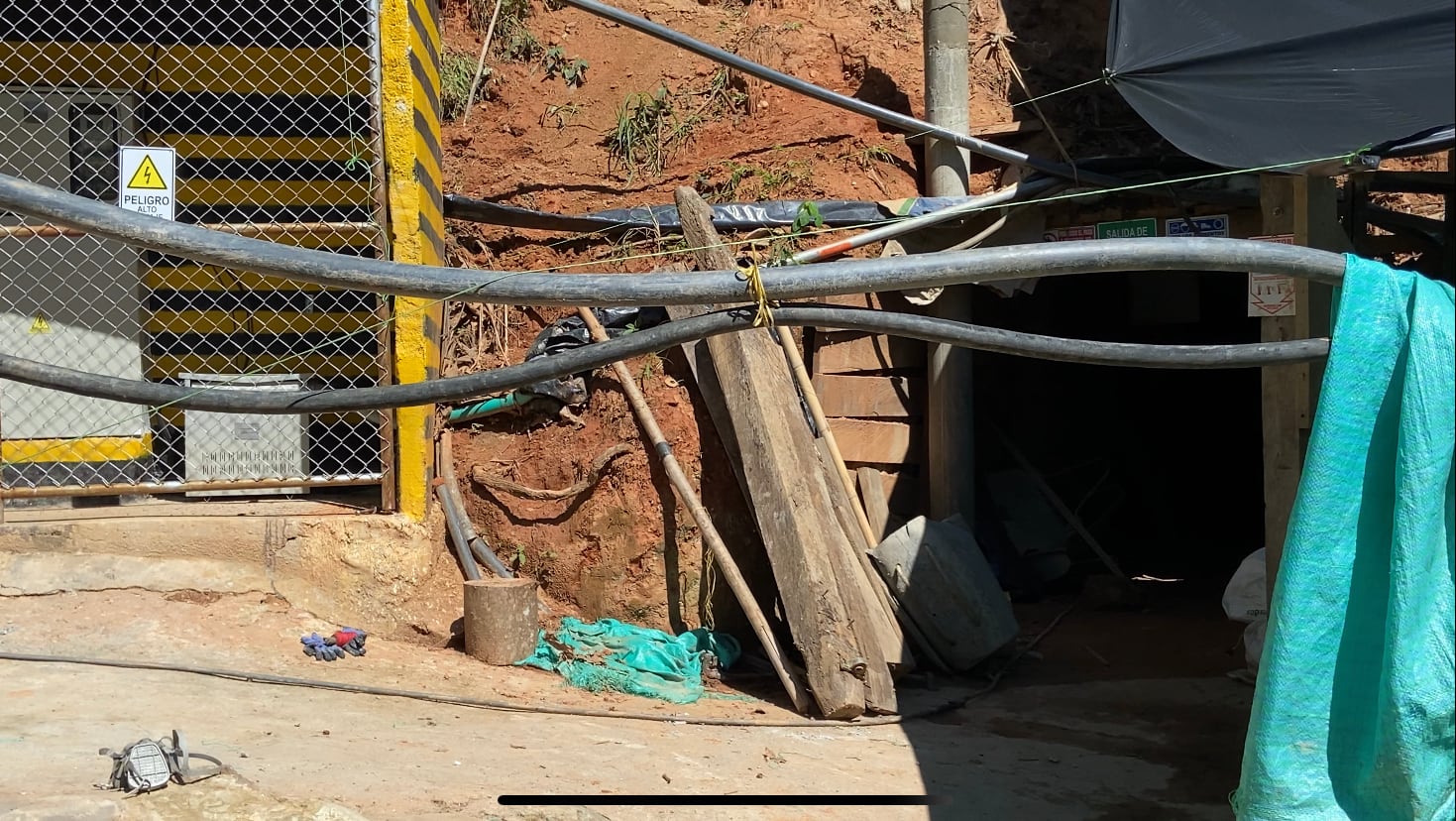 La mina de oro La Virgen la están ampliando. SEMANA llegó hasta el lugar.