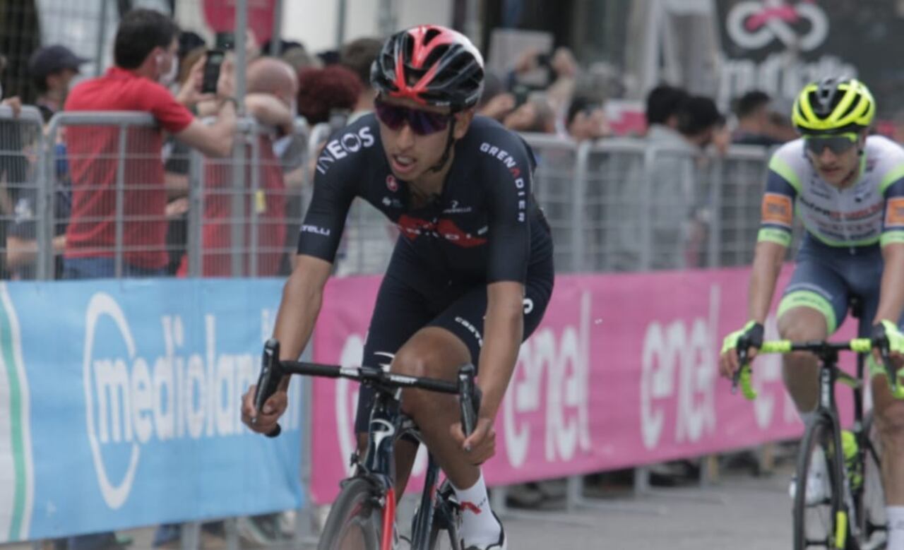 Egan Bernal, ciclista colombiano.