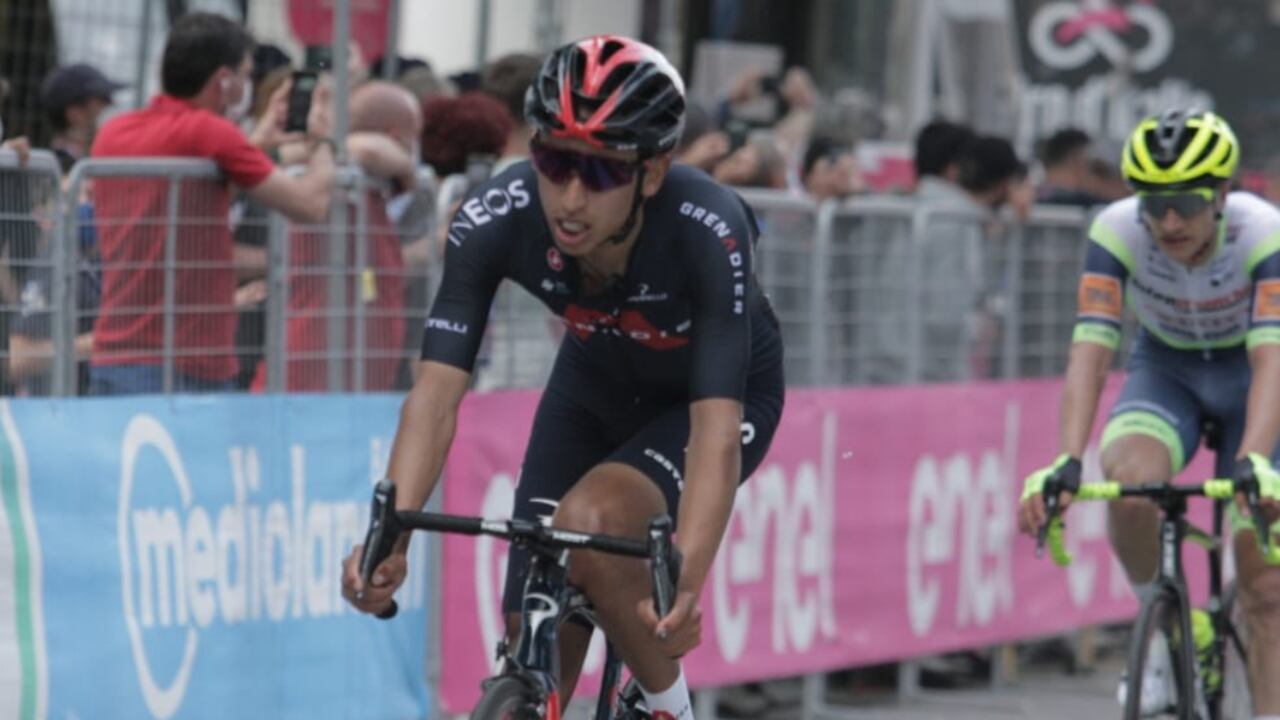 Egan Bernal, ciclista colombiano.