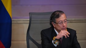 El presidente, Gustavo Petro, el 20 de julio de 2026 en el Congreso de la República, en Bogotá