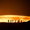 El pozo en llamas se ubica en Turkmenistán, un país muy hermético de Asia.