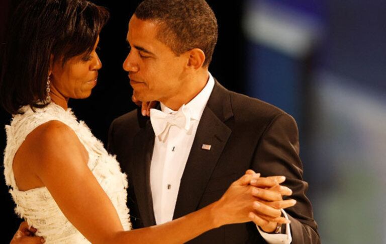 Michelle y Barack Obama.