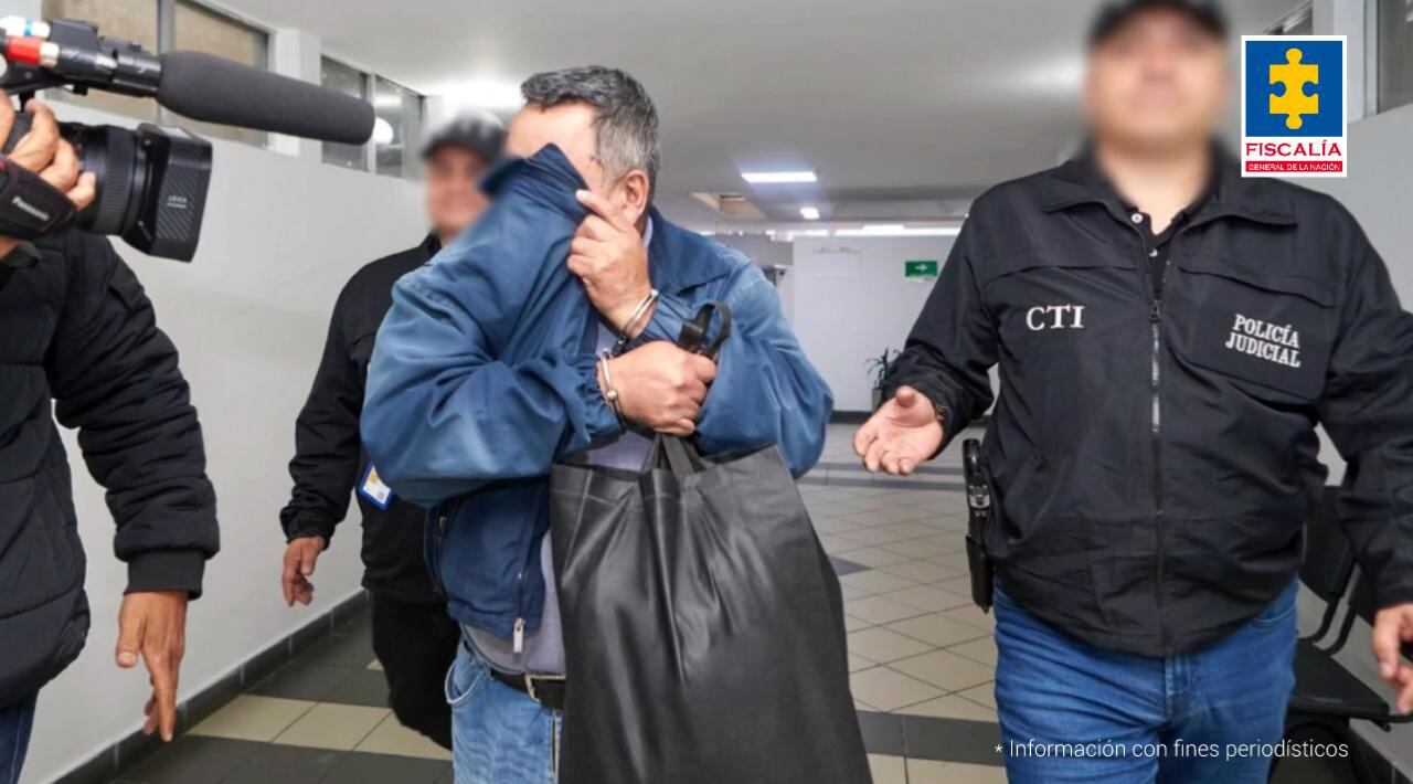 Edgar Armando Daza Díaz, un exintegrante de la Policía Nacional condenado a 27 años de prisión por el crimen del vicepresidente de la Central Unitaria de Trabajadores (CUT), Jorge Luis Ortega García,