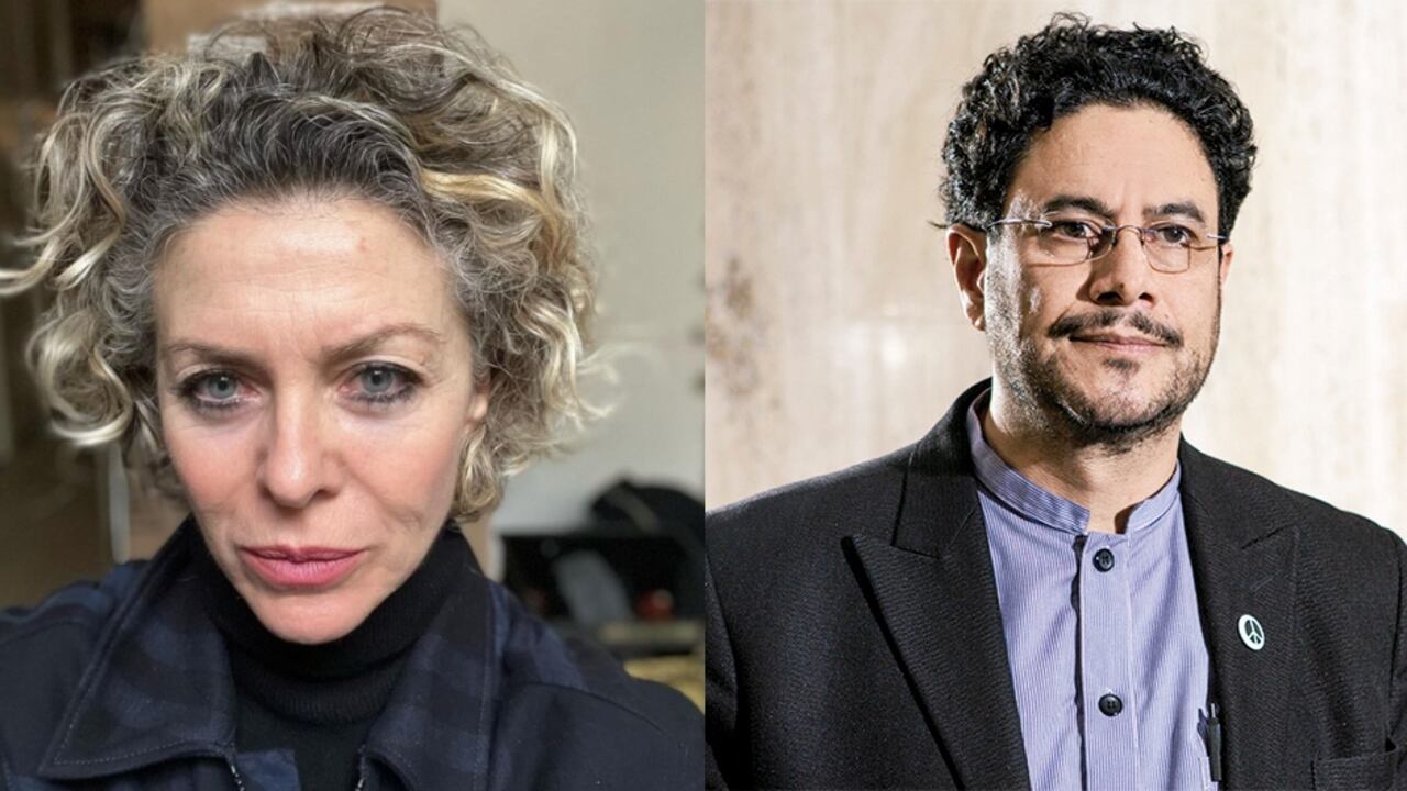 Margarita Rosa de Francisco e Iván Cepeda.