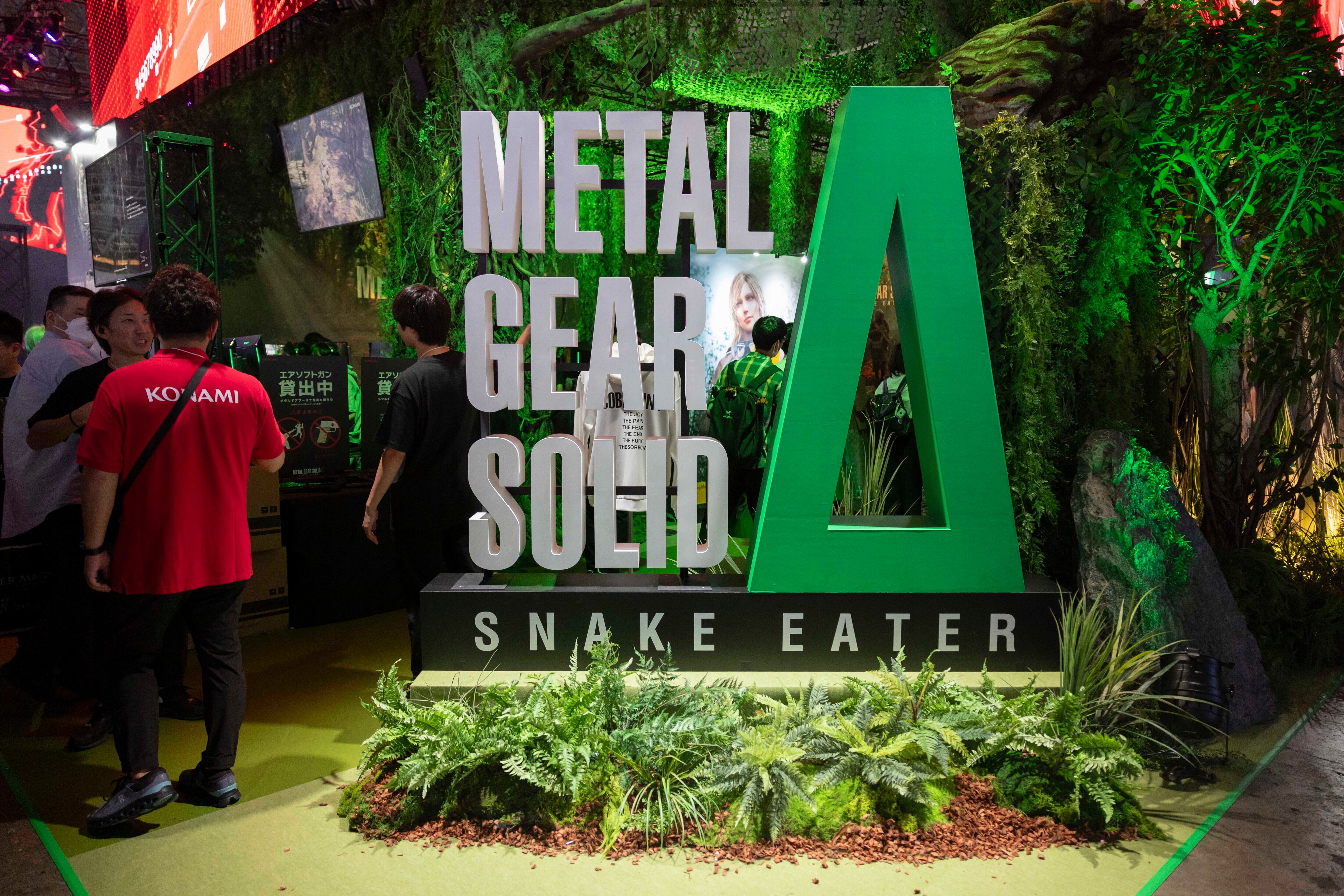 Konami' presentó Metal Gear Solid Snake Eater en el Tokyo Game Show 2024.