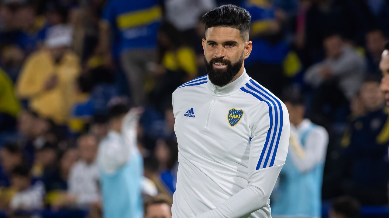 Nicolás Orsini, delantero de Boca Juniors.