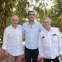 Andrés Pastrana y el actual presidente del Partido Conservador, Omar Yepes Álzate.