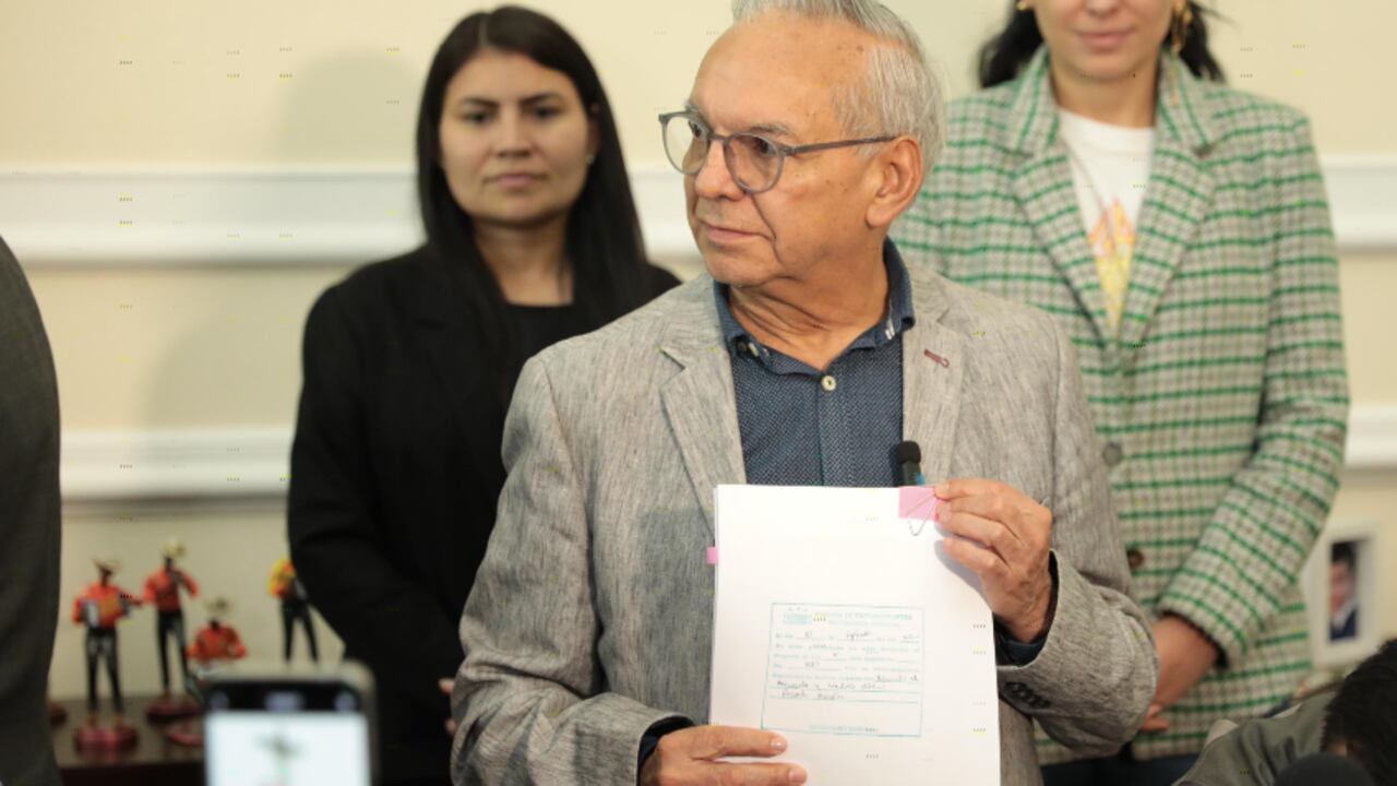 Ministro de Hacienda Ricardo Bonilla