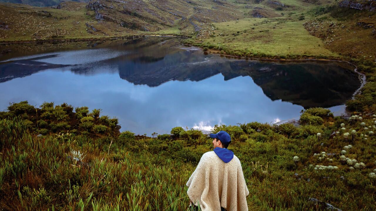 El 70 por ciento de los colombianos se
beneficia del agua que proviene de los
páramos. En la foto, el extraordinario
páramo de Ocetá, Boyacá.