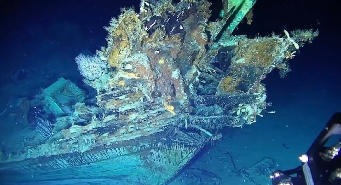 Nuevas imágenes tesoro Galeón San José