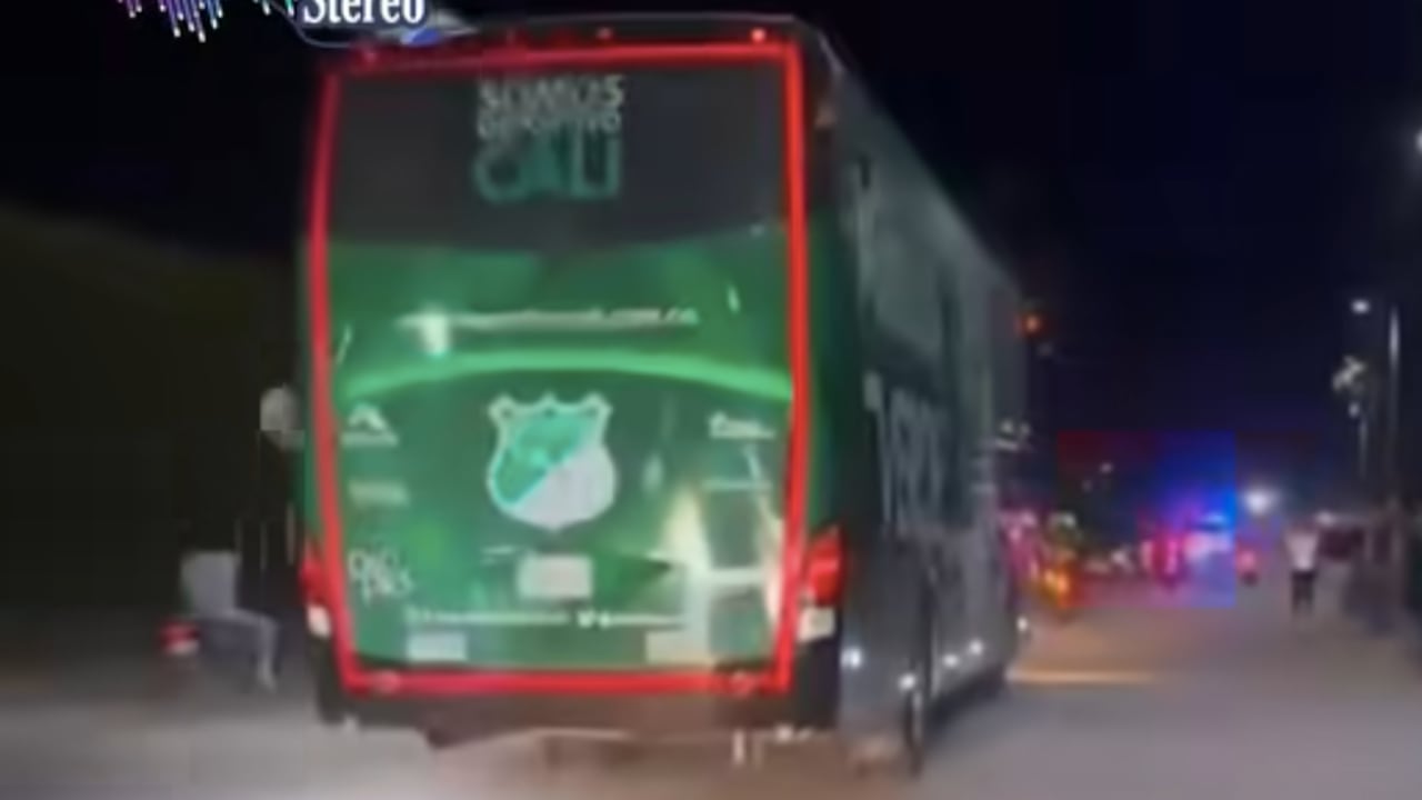 Momento del accidente de tránsito.
