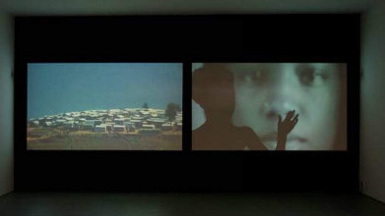 Los cocodrilos acechan en aguas quietas (2004/2003) / Foto: Frank Peinemann, cortesía de la Galería Gisela Capitain, Colonia, Alemania.