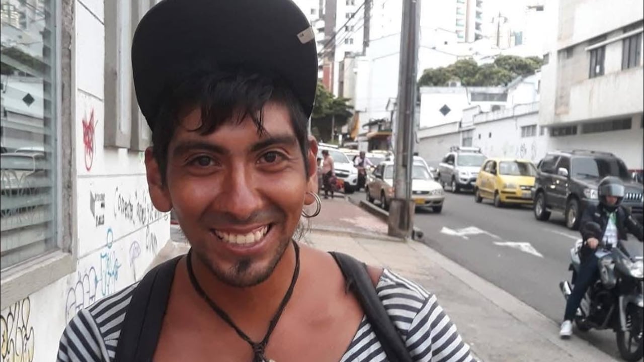 Ángel Luciano Morales, mochilero argentino muerto en Piedecuesta, Santander.