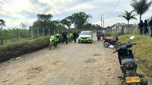 La Policía pudo llegar al sitio de los hechos alrededor de las 7:00 de la mañana, tomando las debidas medidas de seguridad y con el apoyo de la misma comunidad de la Rejoya.