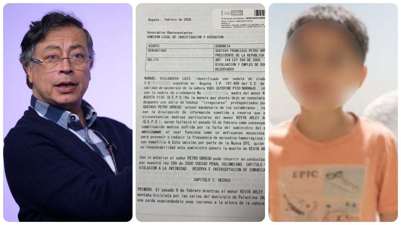Gustavo Petro, la denuncia y el menor Kevin Acosta.
