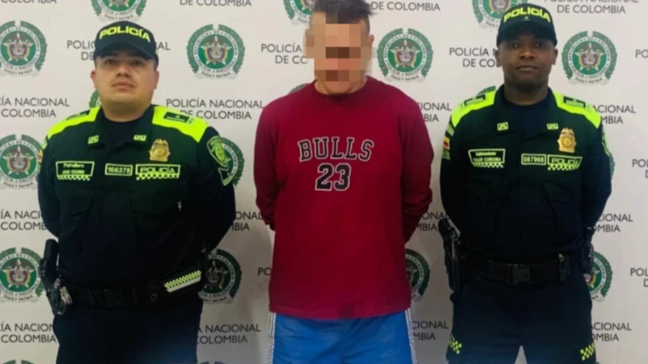 Hombre capturado por intentar quemar a su familia viva en Antioquia.