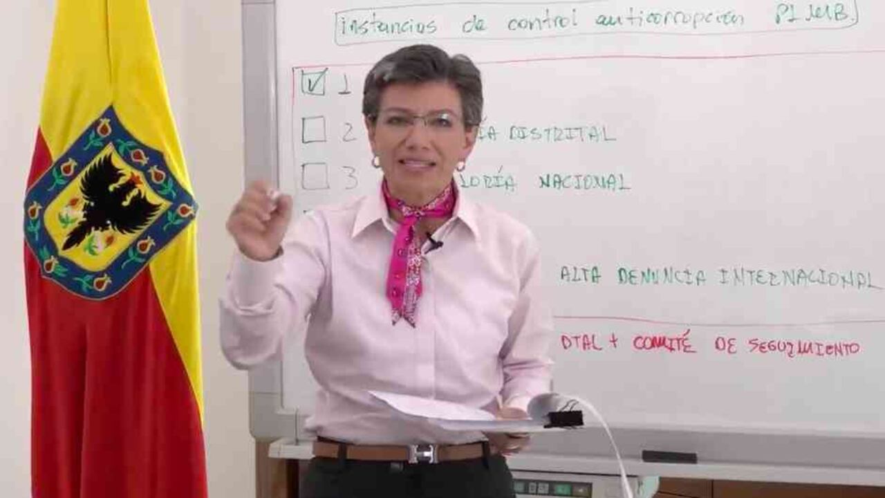 La alcaldesa señaló que el proyecto se adelanta con “toda la transparencia”. En dos videos grabados en su despacho, hizo un resumen de todos los fallos judiciales a favor de la obra de infraestructura más importante del país.