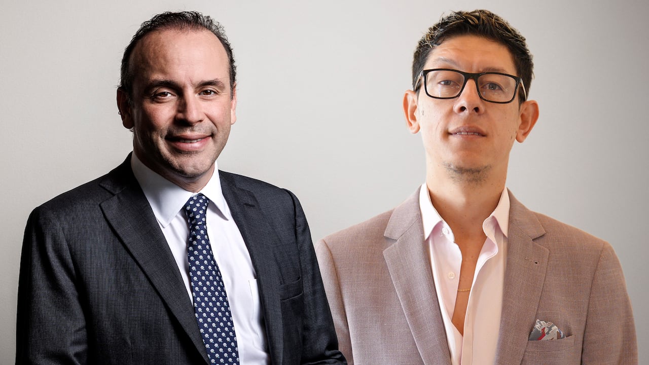 Alejandro Eder y Daniel Rojas.