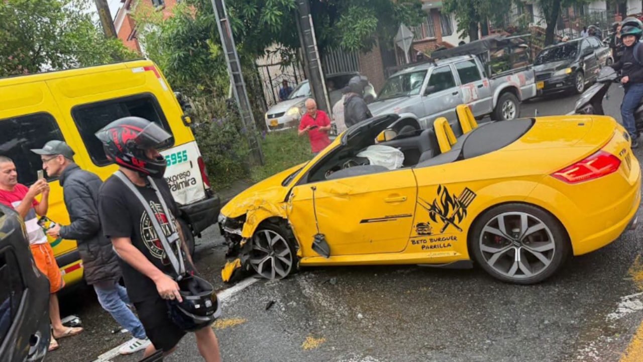 El conductor del Audi era promotor de carreras y eventos de vehículos de alto cilindraje.