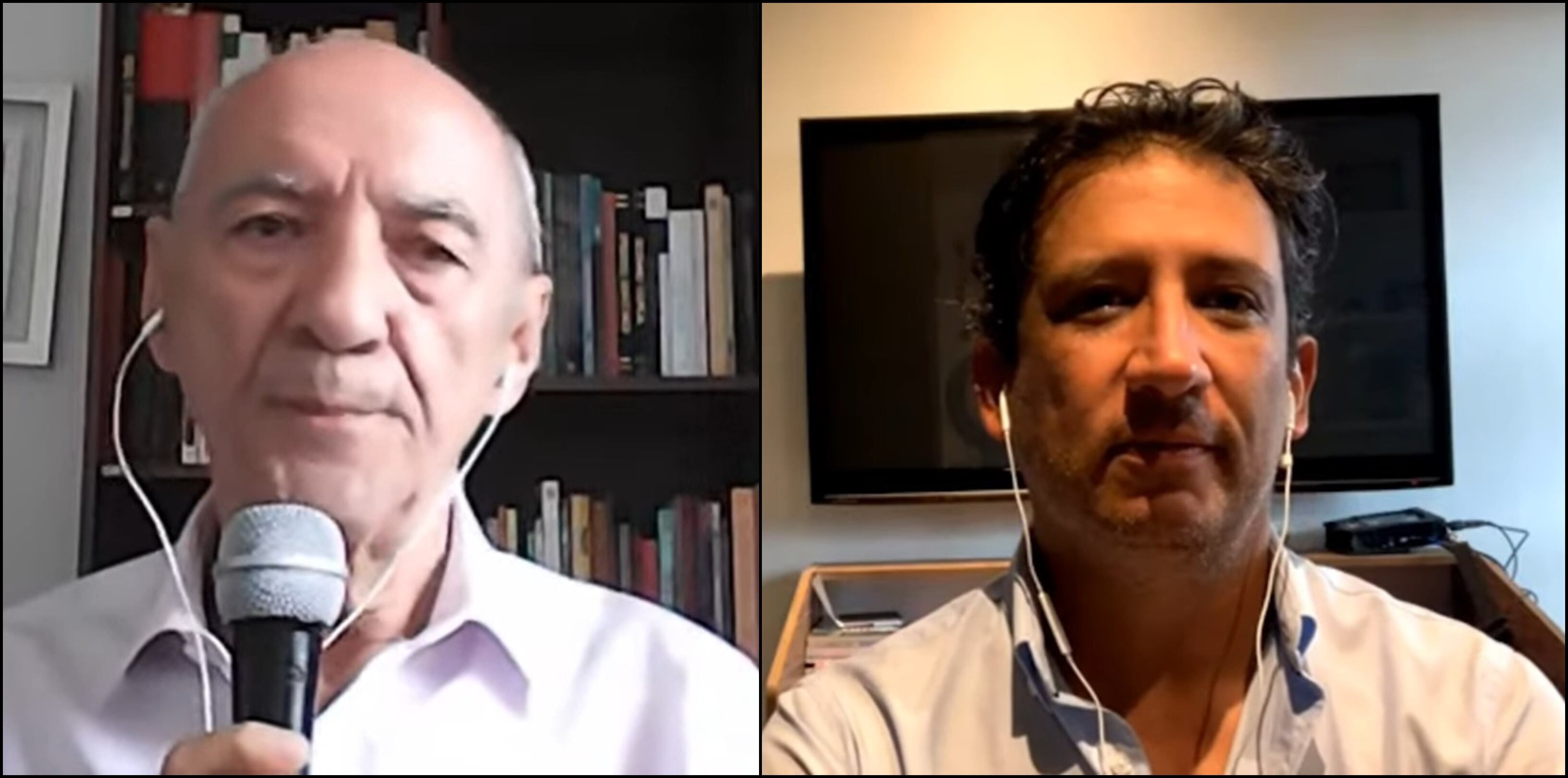 Wbeimar Muñoz y Antonio Casale